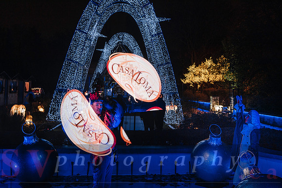 Christmas At The Castle with Holiday Lights