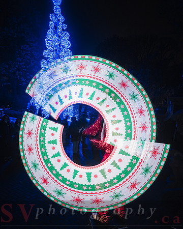 Christmas At The Castle with Holiday Lights