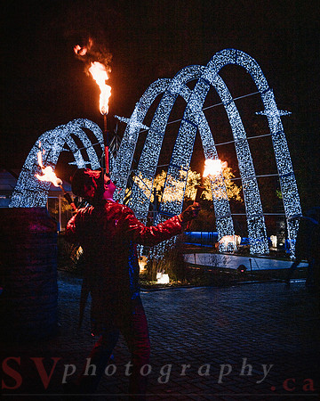 Christmas At The Castle with Holiday Lights