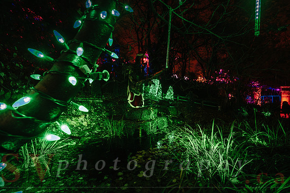 Christmas At The Castle with Holiday Lights