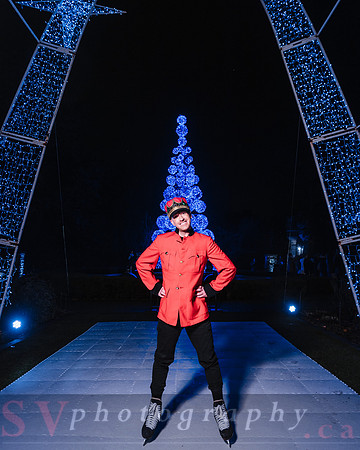 Christmas At The Castle with Holiday Lights