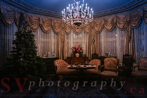 Christmas At The Castle with Holiday Lights