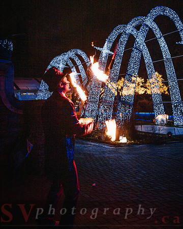 Christmas At The Castle with Holiday Lights
