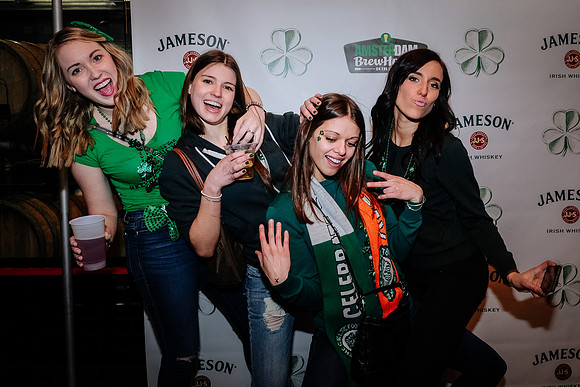 Amsterdam BrewHouse on St. Paddy's Day