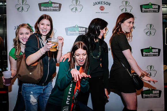 Amsterdam BrewHouse on St. Paddy's Day