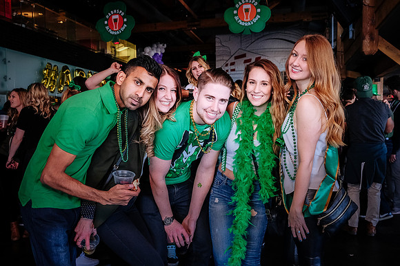 Amsterdam BrewHouse on St. Paddy's Day