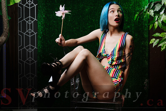 Rainbow Romper