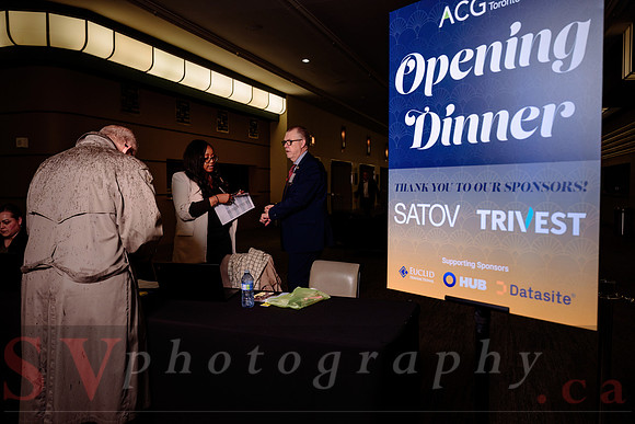 ACG Toronto - Openning Dinner
