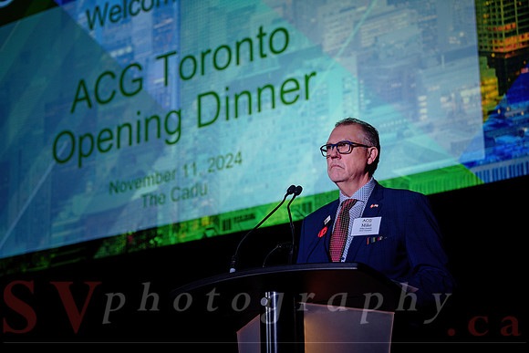 ACG Toronto - Openning Dinner