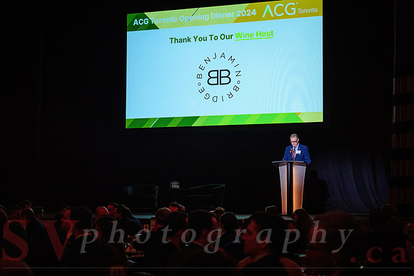 ACG Toronto - Openning Dinner