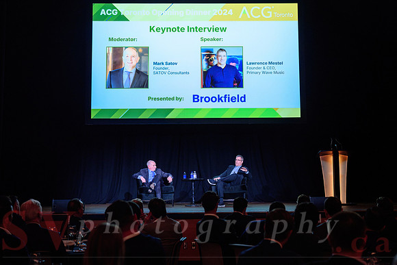 ACG Toronto - Openning Dinner