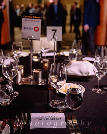 ACG Toronto - Openning Dinner
