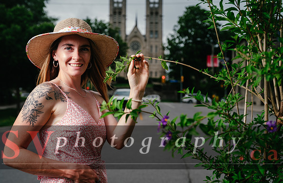 Karissa about town