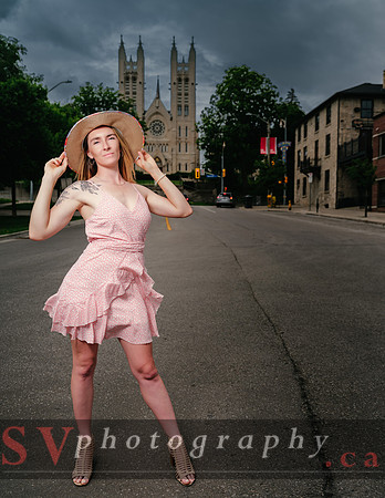 Karissa about town