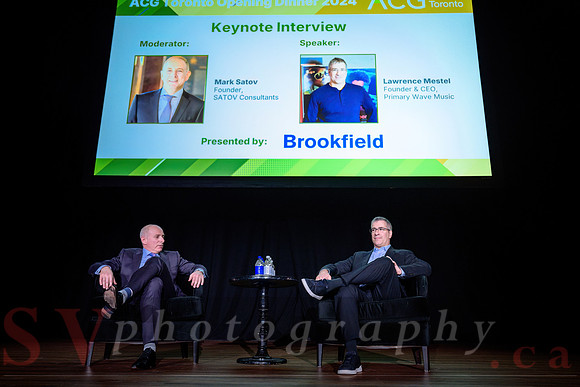 ACG Toronto - Openning Dinner