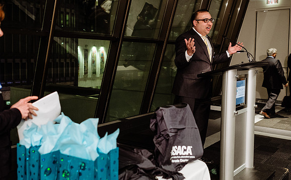 ISACA Toronto - Members Networking Reception Cocktails