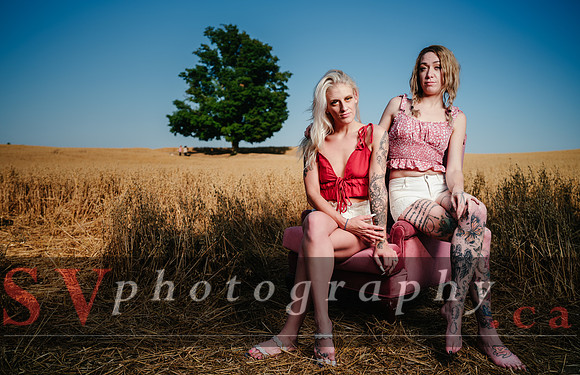 Girls at the Farm