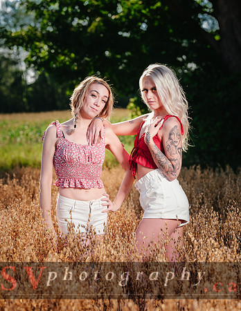 Girls at the Farm