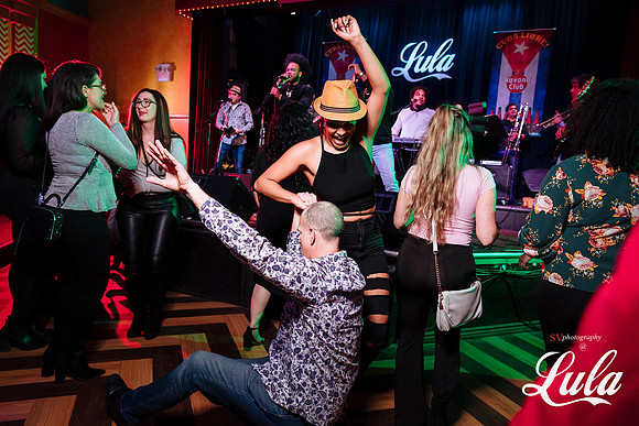 Friday night at Lula Lounge