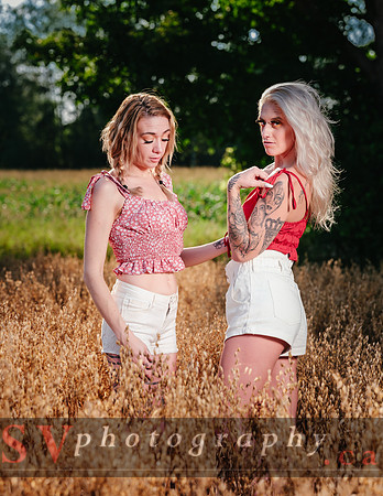 Girls at the Farm
