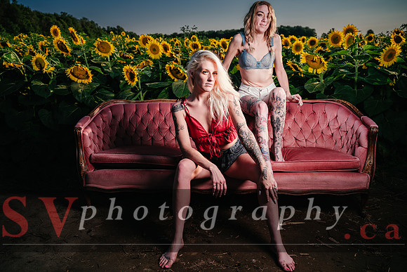 Girls at the Farm