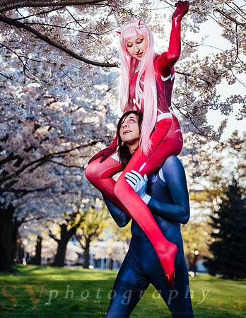 Hiro & Zero Two