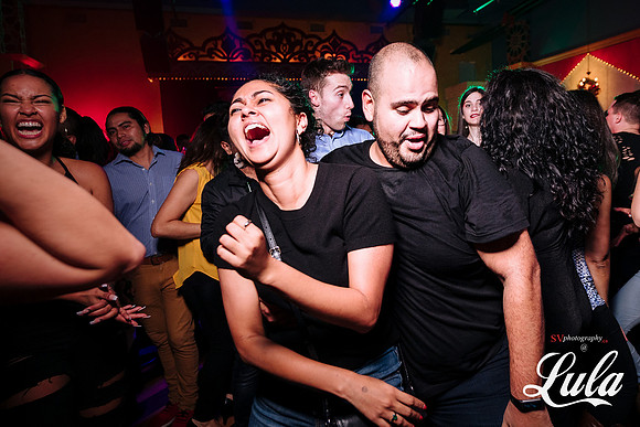 Friday night at Lula Lounge
