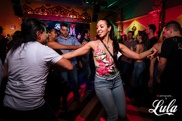 Friday night at Lula Lounge