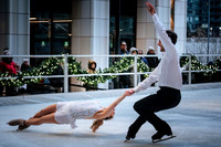 Ice Skating at the Well