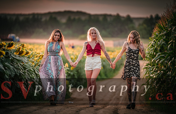 Girls at the Farm