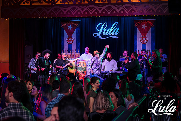 Friday night at Lula Lounge
