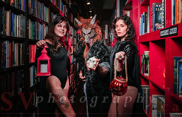 After Hours at the Bookstore