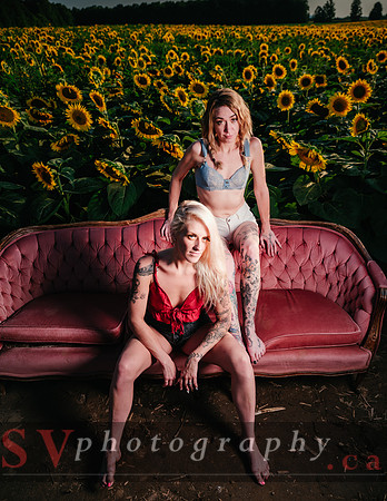 Girls at the Farm