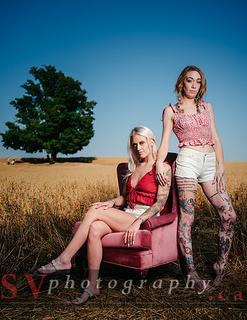 Girls at the Farm