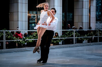 Ice Skating at the Well