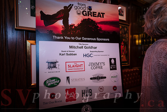 Urban Squash Toronto's 3rd Annual Fundraiser; From Good to Great