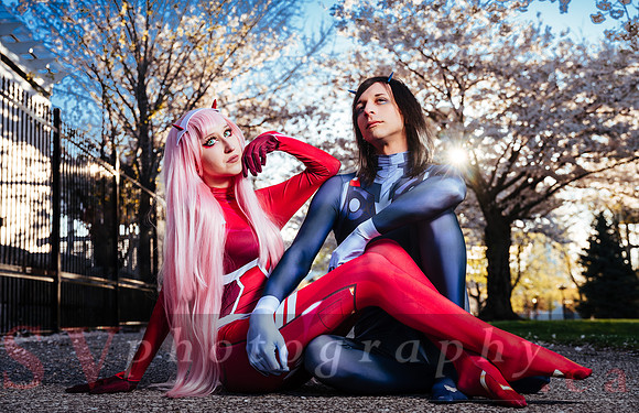 Hiro & Zero Two